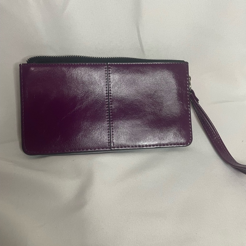 Purple Wristlet Wallet